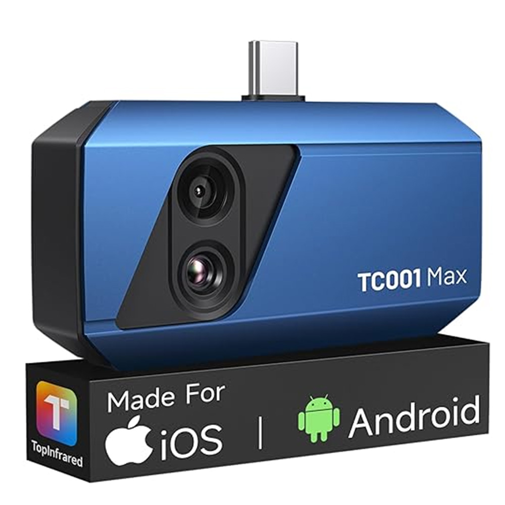 Topdon Tc001 Thermal Camera - TOPDON Wärmebildkamera mit 1,5 MP visueller