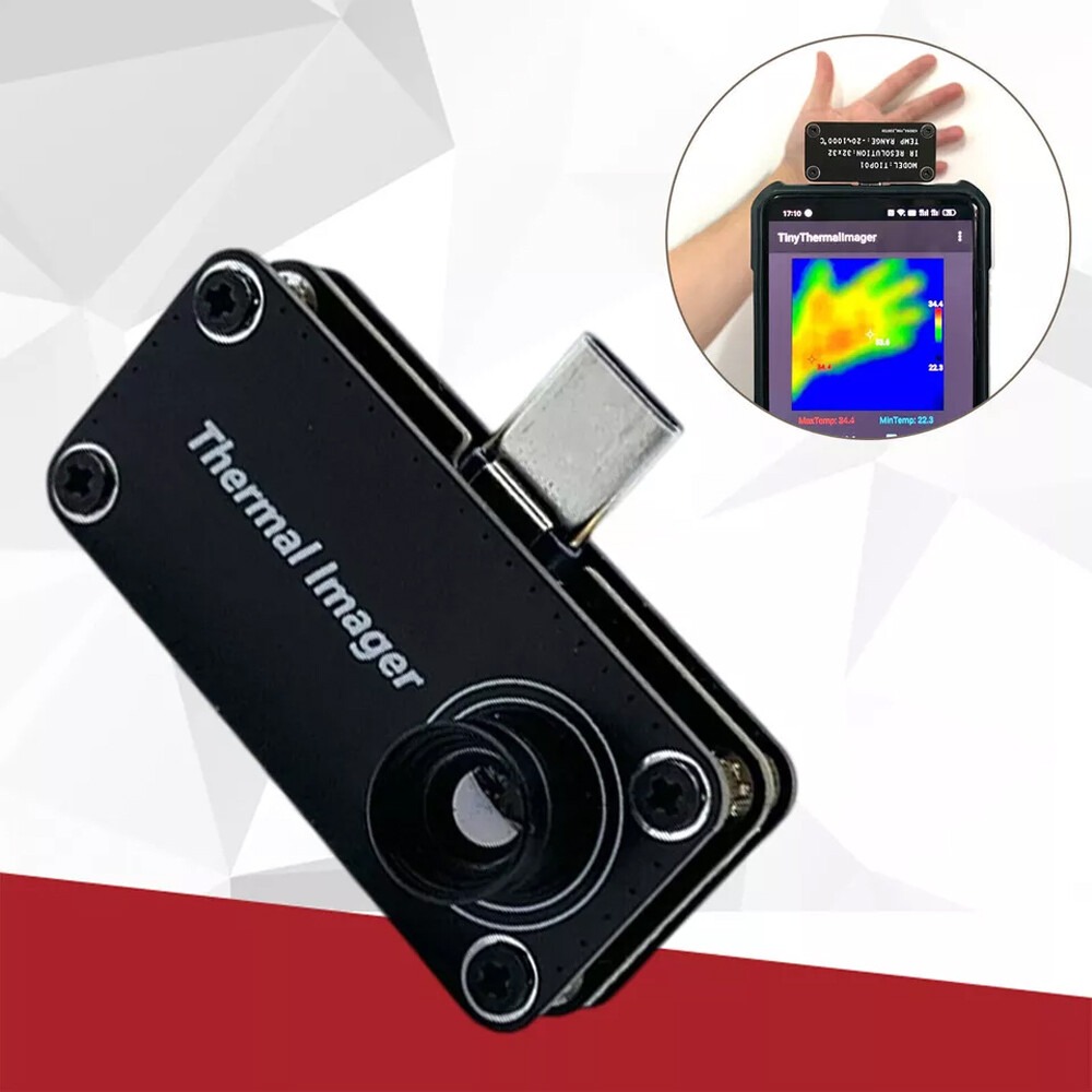 Tiop01 Thermal Camera - SALE TIOP01 Infrarot-Wärmebildkamera IR-Imager USB Typ-C