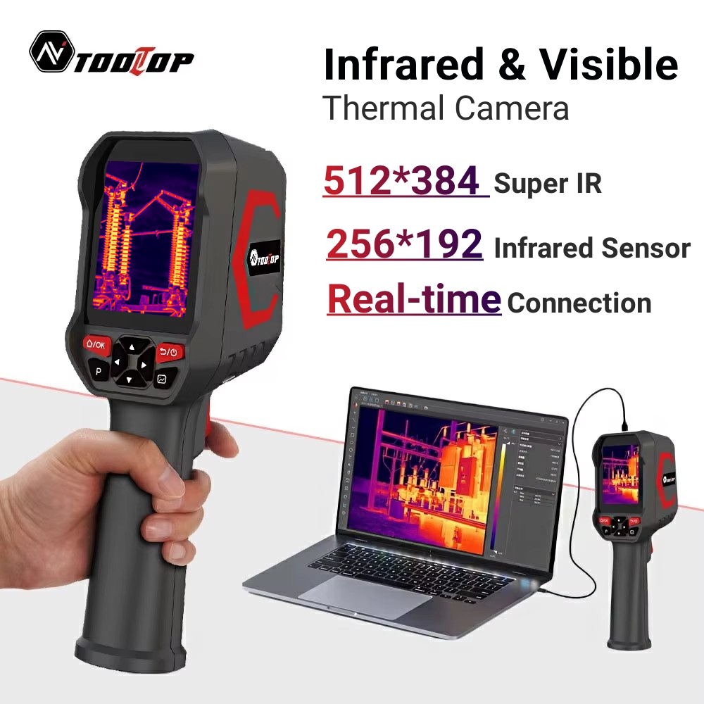 Nf 521 Thermal Imaging Camera - TOOLTOP ET693C 256*192 Wärmebildkamera 1080P Sichtbare