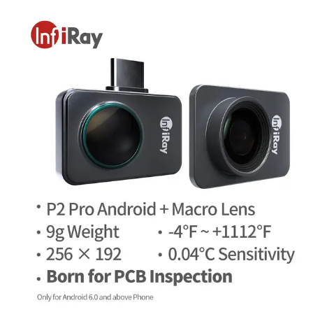 Infiray P2 Pro Macro Lens - Infiray p2 pro Handy Infrarot Wärme