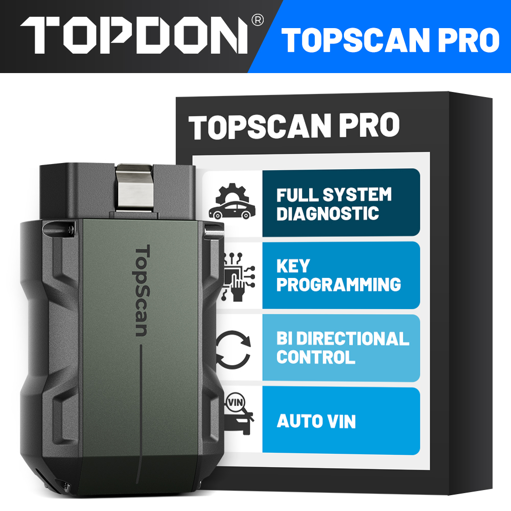 Topdon Tc001 Thermal Camera - TOPDON Topscan Pro Kabelloser OBD2-Scanner, Codeleser,