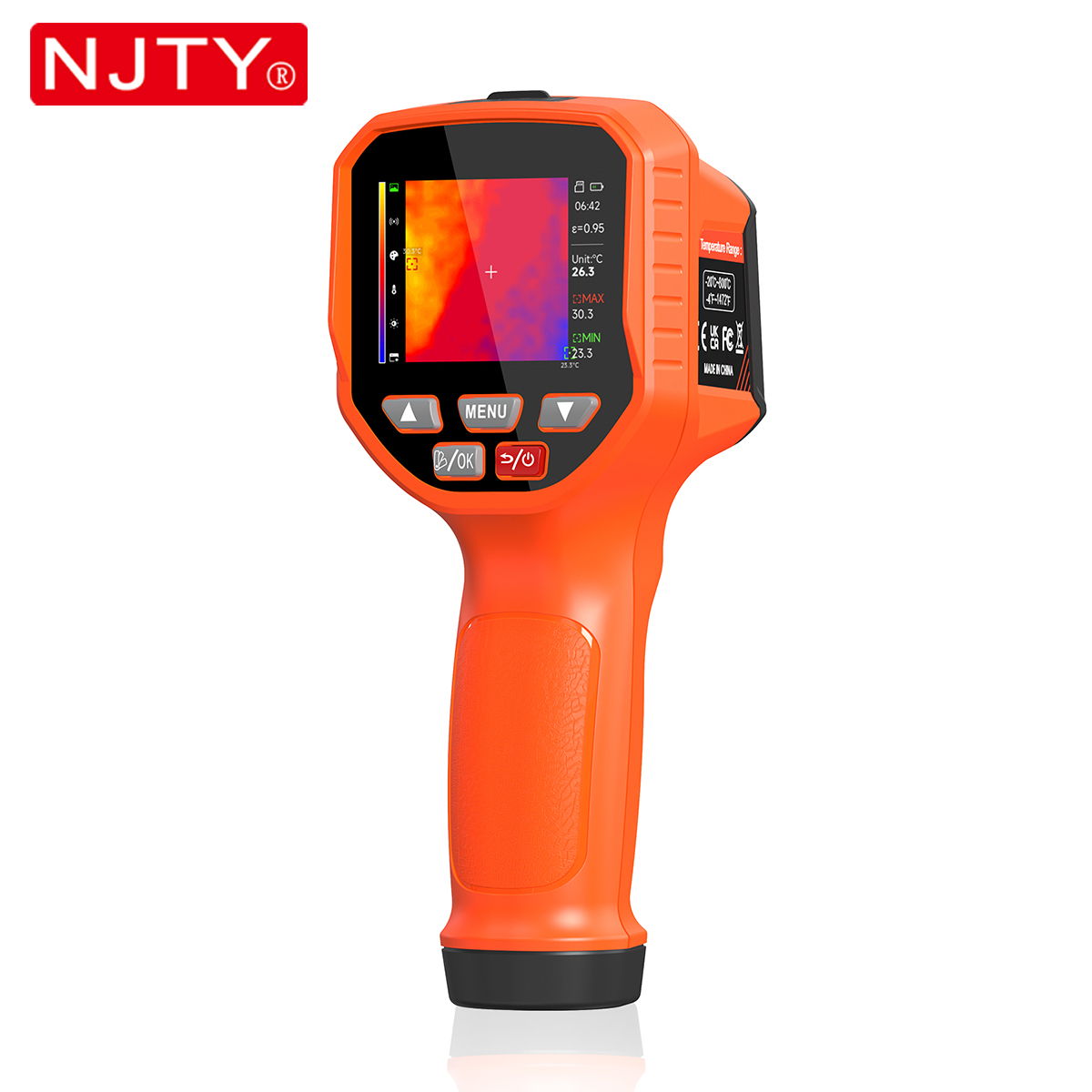 Nf 521 Thermal Imaging Camera - NJTY SM8 Wiederaufladbarer Infrarot-Wärmebildscanner -20~800 ℃