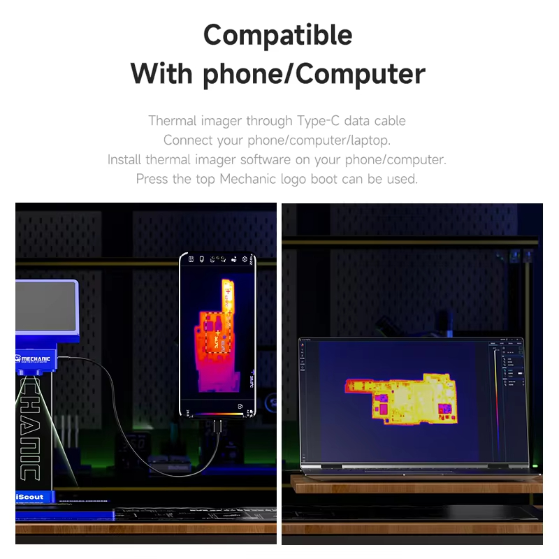 Mechanic iScout 3D Wärmebildan – Thermal Imager Pcb Repair Bewertung und Preis