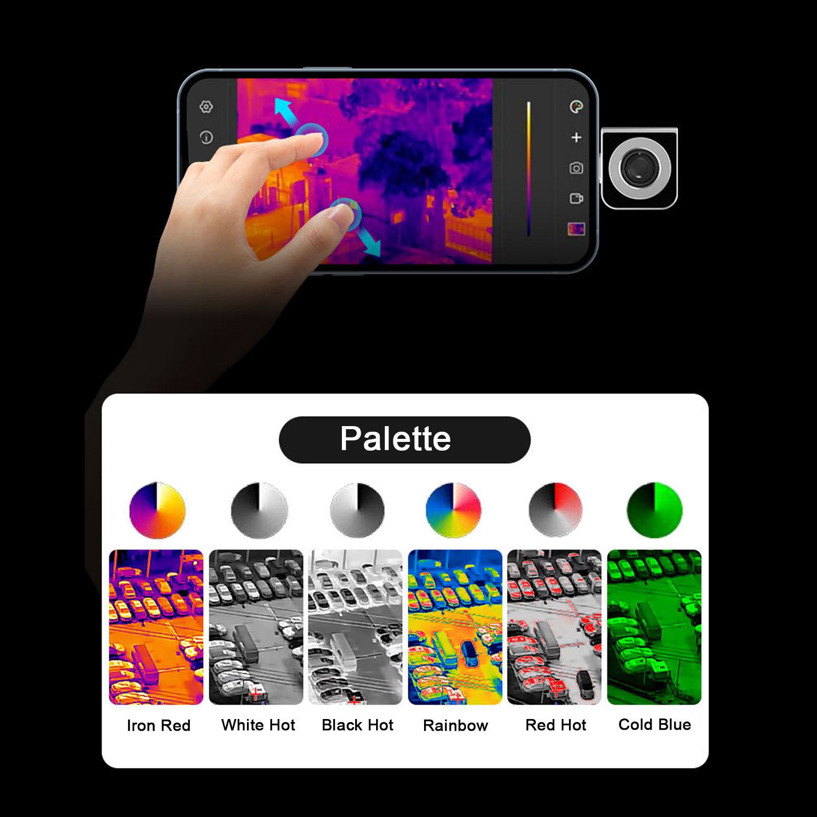 Wärmebildkamera, 256 x 192 Auf – Thermal Imaging Camera 256X192 Bewertung und Preis