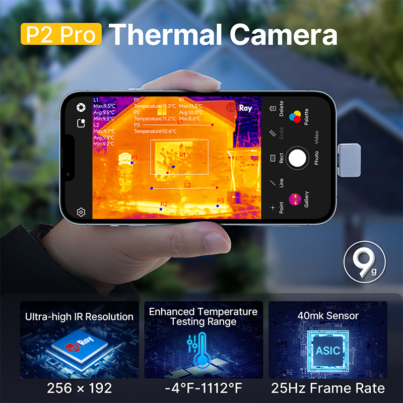 Infiray p2 pro Wärme bild kame – Nf 521 Thermal Imaging Camera Bewertung und Preis
