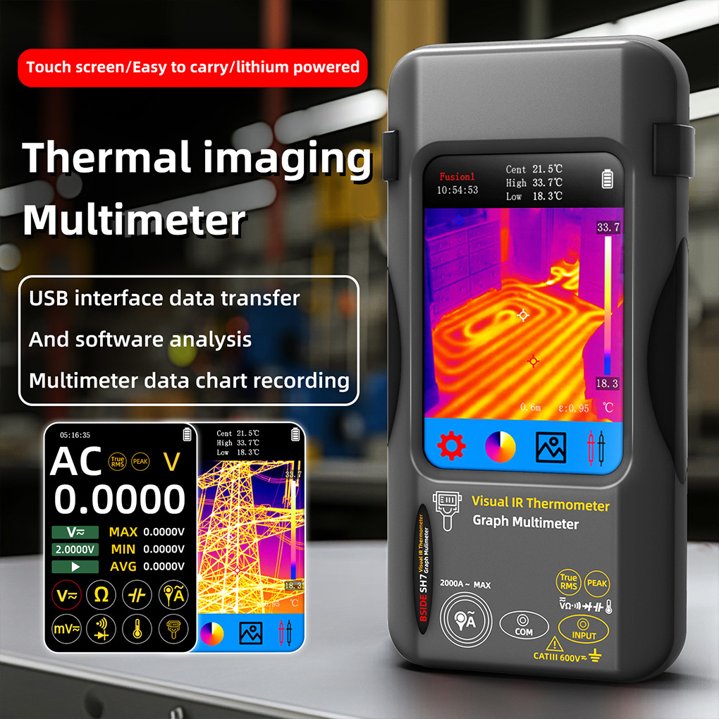 SH7 Touch Wärmebild-Multimeter – Nf 521 Thermal Imaging Camera Bewertung und Preis