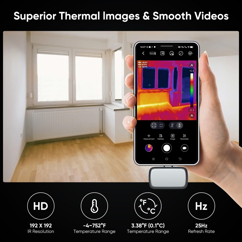 GW192A Wärmebildkamera 192X192 – Nf 521 Thermal Imaging Camera Bewertung und Preis