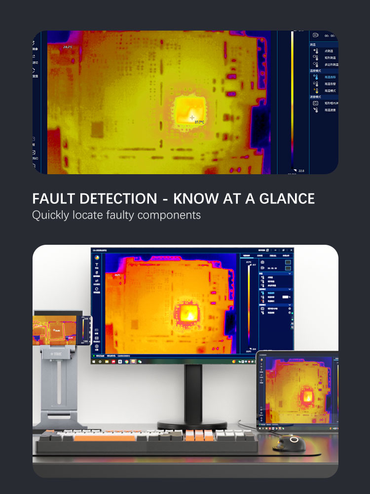 TBK R2202 Wärmebildanalyse-Ger – Thermal Imager Pcb Repair Bewertung und Preis